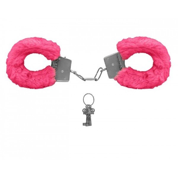 ALGEMA DE METAL COM PELUCIA (60GR) LOVE CUFFS - PINK ALGEMA DE METAL COM PELUCIA (60GR) LOVE CUFFS - PINK
