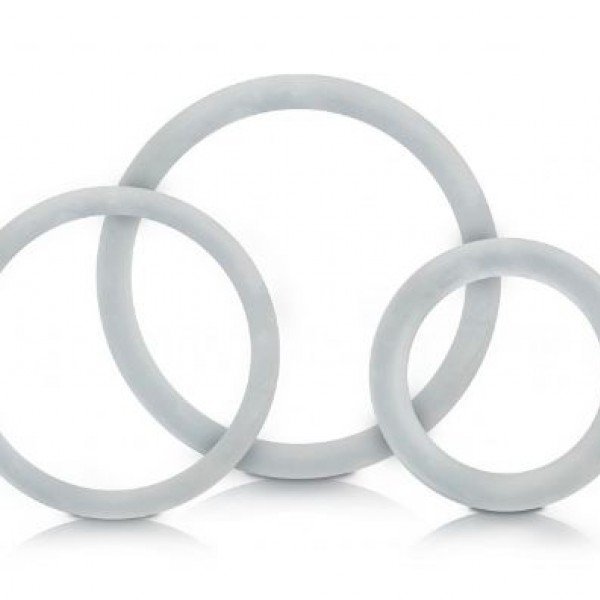 ANEL RETARDADOR LISO  CONJUNTO com 3 - P, M E G