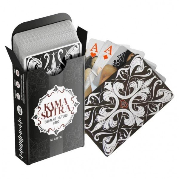 Baralho Hétero Kama Sutra Com 55 Cartas Hard 
