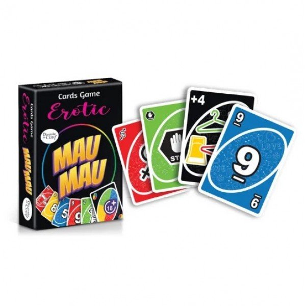 Mau Mau Jogo de Cartas Erótico Diversão ao Cubo