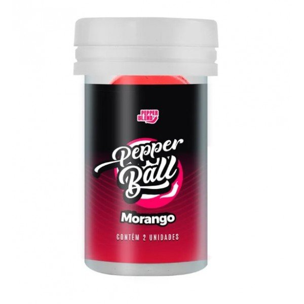 Bolinha Explosiva Saborosa com 2 unidades - Pepper Blend - Morango