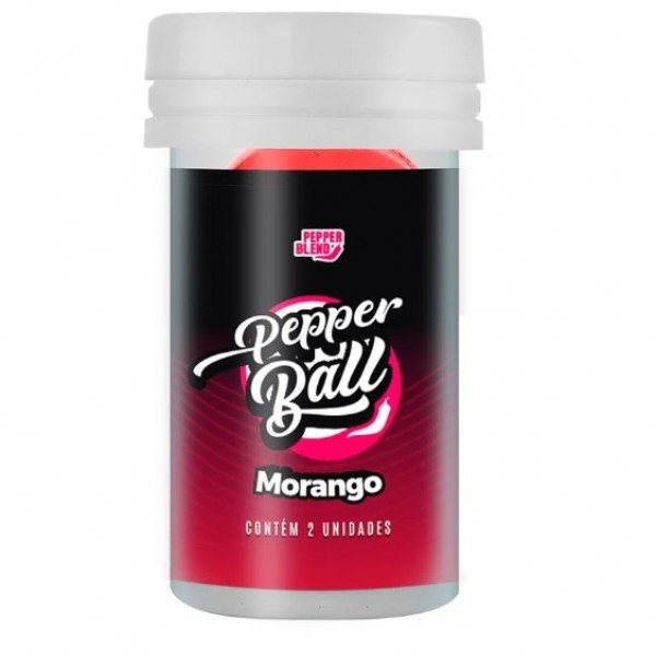 Bolinha Explosiva Saborosa com 2 unidades - Pepper Blend - Morango