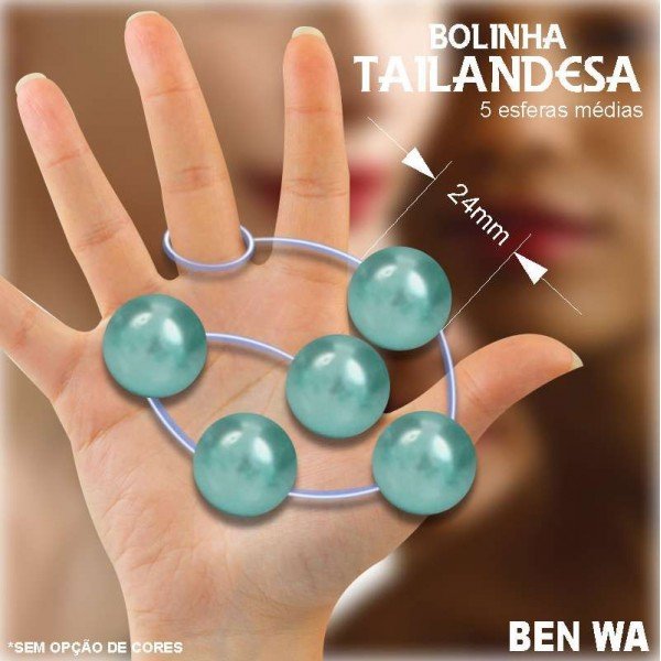 BOLINHA TAILANDESA MEDIA C/5 BOL. SEXY FANTASY  CORES VARIADAS BOLINHA TAILANDESA MEDIA C/5 BOL. SEXY FANTASY  CORES VARIADAS
