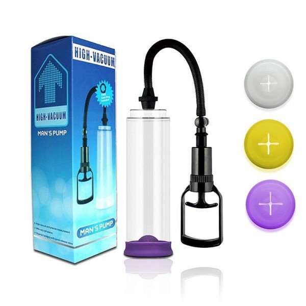 Bomba Manual Peniana Man's Pump - Pênis Maior - SI