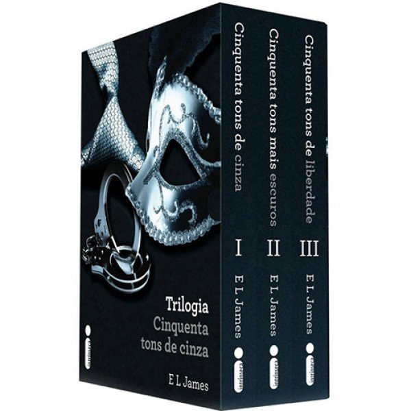 Box Livro - Trilogia Cinquenta Tons de Cinza Box Livro - Trilogia Cinquenta Tons de Cinza