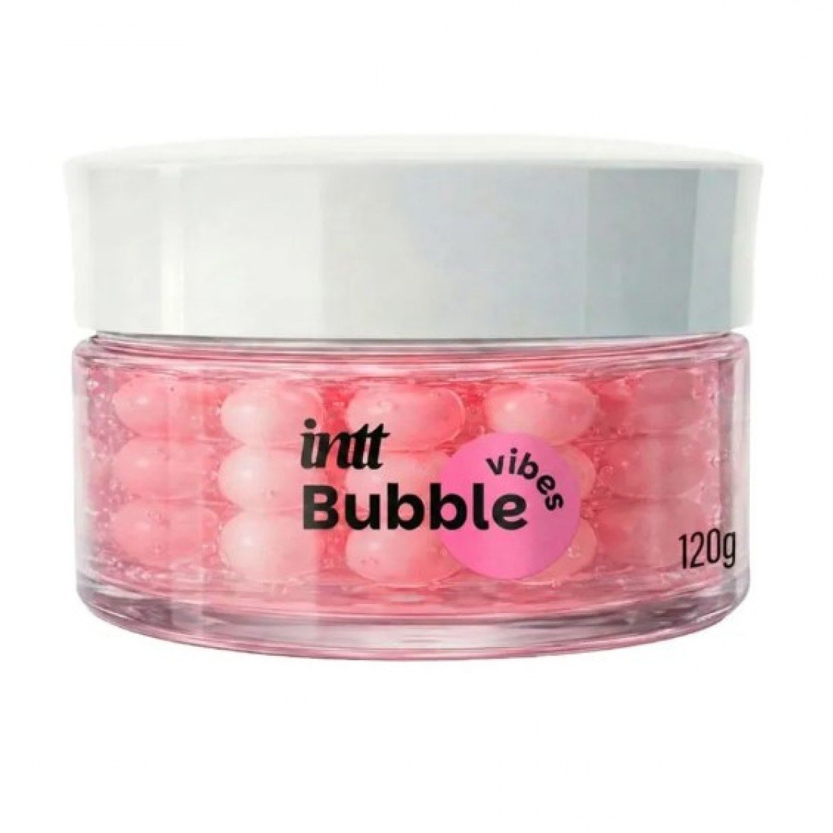 Bubble Vibes 3 em 1 Lubrificante e Excitante com Esferas e Jambu 120g Intt Bubble Vibes 3 em 1 Lubrificante e Excitante com Esferas e Jambu 120g Intt