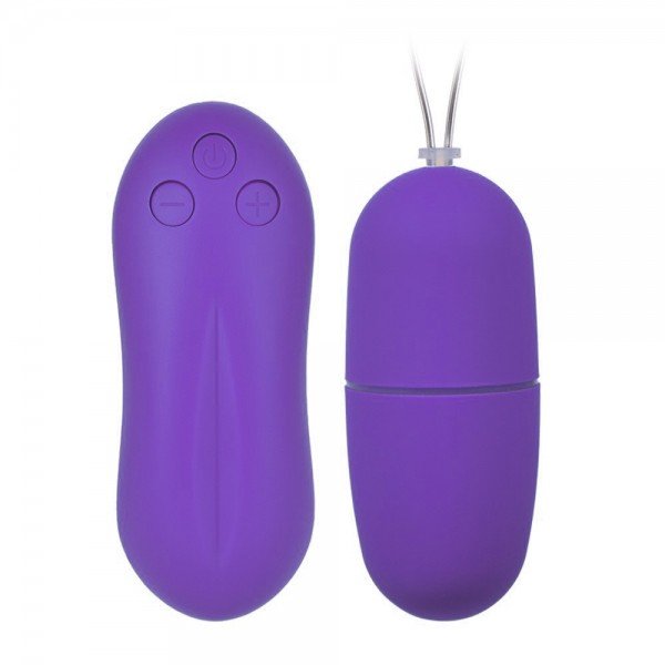 Bullet sem Fio com Controle Remoto a Distância - 40 Vibrações - Roxo Bullet sem Fio com Controle Remoto a Distância - 40 Vibrações - Roxo
