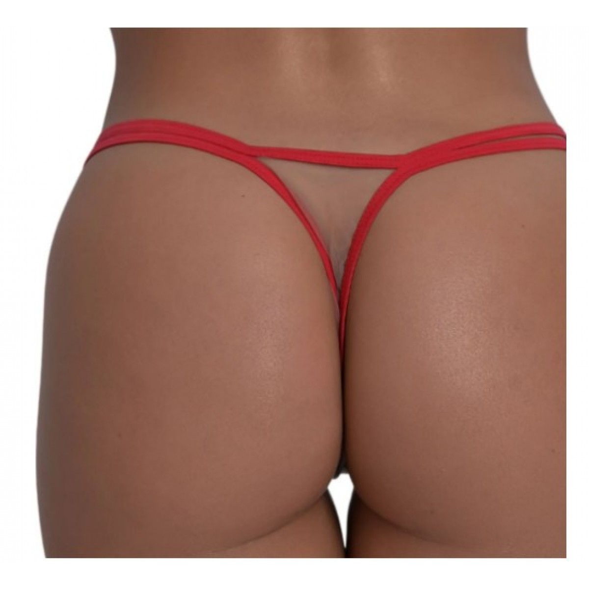 Calcinha Em Tule Hello Kitty Red Pimenta Sexy - Vermelha