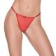 Calcinha String de Tule Personalizável - Yaffa Lingerie - Vermelha Calcinha String de Tule Personalizável - Yaffa Lingerie - Vermelha