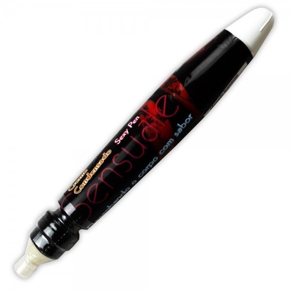 CANETA COMESTIVEL SEX PEN SENSUALE - DOCE DE LEITE 20G CANETA COMESTIVEL SEX PEN SENSUALE - DOCE DE LEITE 20G