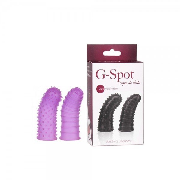 Capa De Dedo 2 Unidades Ponto G Sexy Fantasy Capa De Dedo 2 Unidades Ponto G Sexy Fantasy