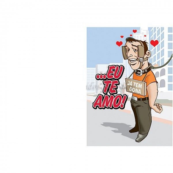 Cartão  " Apesar de seu Ciúme... " Cartão  " Apesar de seu Ciúme... "