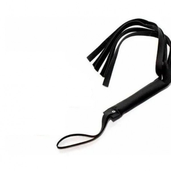 CHICOTE TIRAS- 40 CM - PRETO - 902