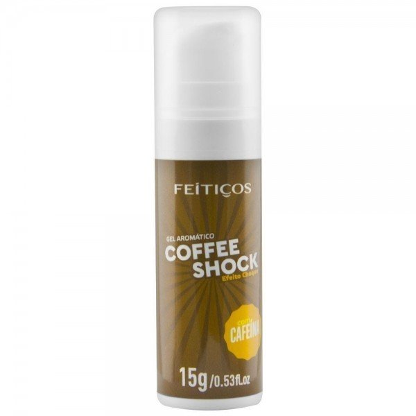 COFFEE SHOCK GEL ELETRIZANTE AROMÁTICO 15G FEITIÇOS COFFEE SHOCK GEL ELETRIZANTE AROMÁTICO 15G FEITIÇOS