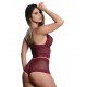 Conjunto Caleçon em Renda sem Bojo Jô Lingerie - Vinho - G Conjunto Caleçon em Renda sem Bojo Jô Lingerie - Vinho - G