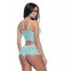 Conjunto Cropped e Calesson em Renda Sem Bojo Hot Love - Verde Água - G Conjunto Cropped e Calesson em Renda Sem Bojo Hot Love - Verde Água - G