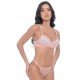 Conjunto Fio Ajustável em Renda Bicolor - Jô Lingerie - Rose com Azul Claro - G Conjunto Fio Ajustável em Renda Bicolor - Jô Lingerie - Rose com Azul Claro - G