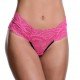 Conjunto Rendado com Bojo Dira's Lingerie - Rosa - G Conjunto Rendado com Bojo Dira's Lingerie - Rosa - G