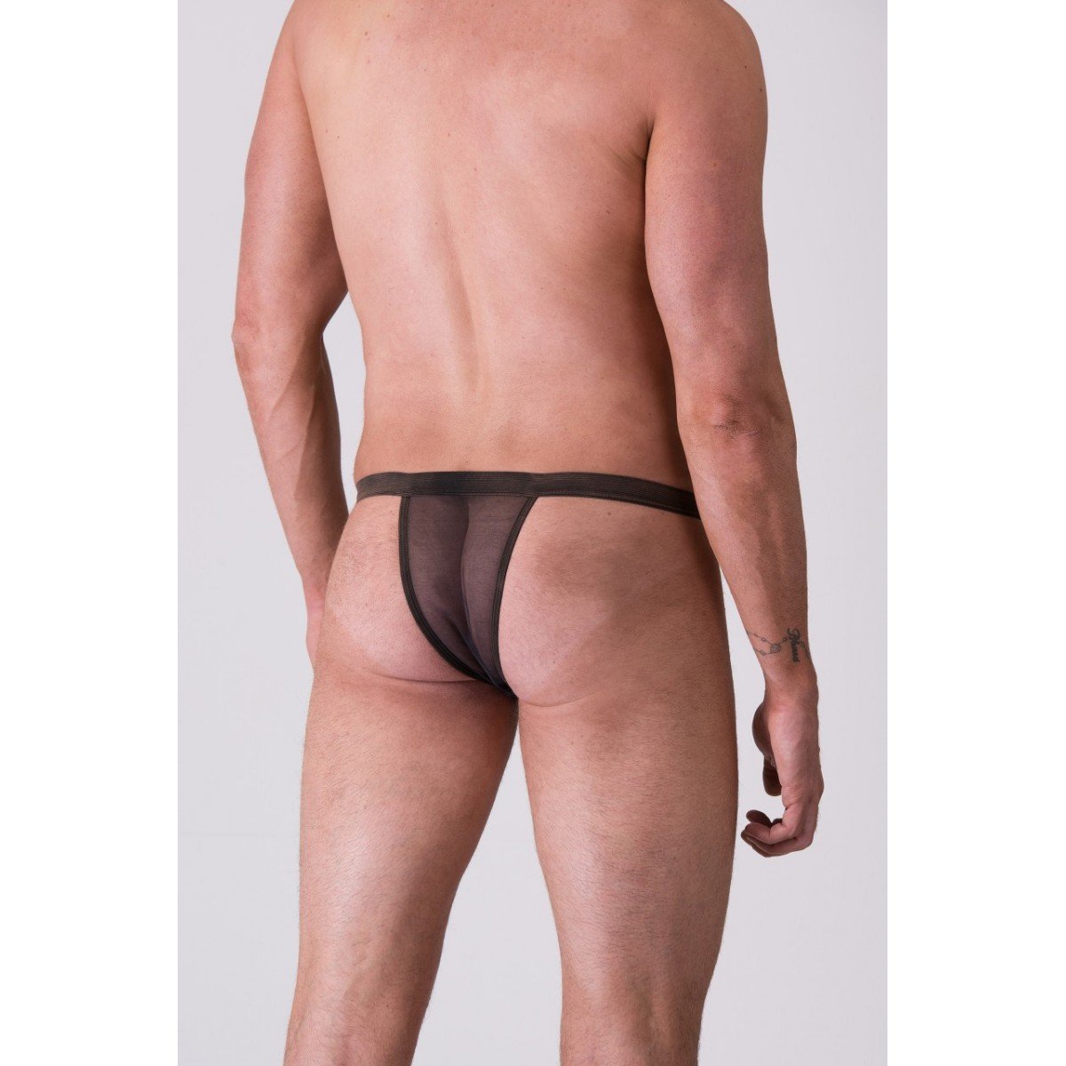 Cueca Tule Preto - Chamas do Prazer Sex Shop