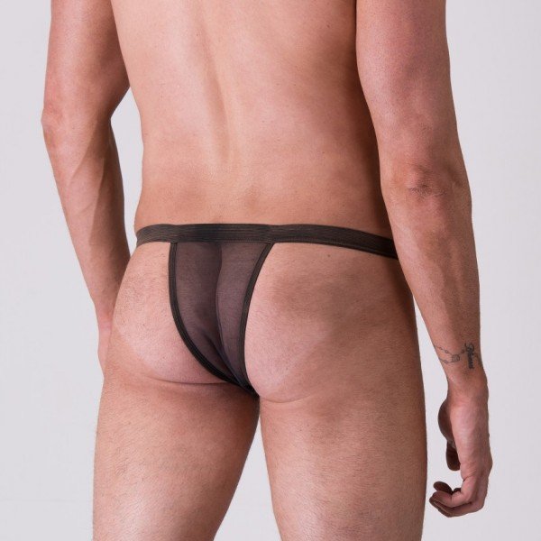 Cueca Tule Preto