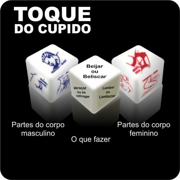 DADO  DC TOQUE DO CUPIDO COM 3UN NAO BRILHA DADO  DC TOQUE DO CUPIDO COM 3UN NAO BRILHA