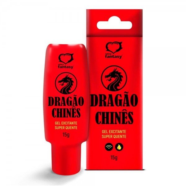DRAGÃO CHINÊS GEL EXCITANTE SUPER QUENTE 15GR SEXY FANTASY DRAGÃO CHINÊS GEL EXCITANTE SUPER QUENTE 15GR SEXY FANTASY