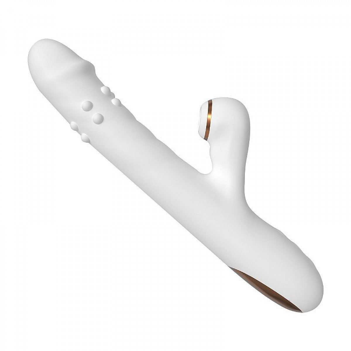 Vibrador de Ponto G e Clitóris com Vai e Vem de Esferas - SI Vibrador de Ponto G e Clitóris com Vai e Vem de Esferas - SI