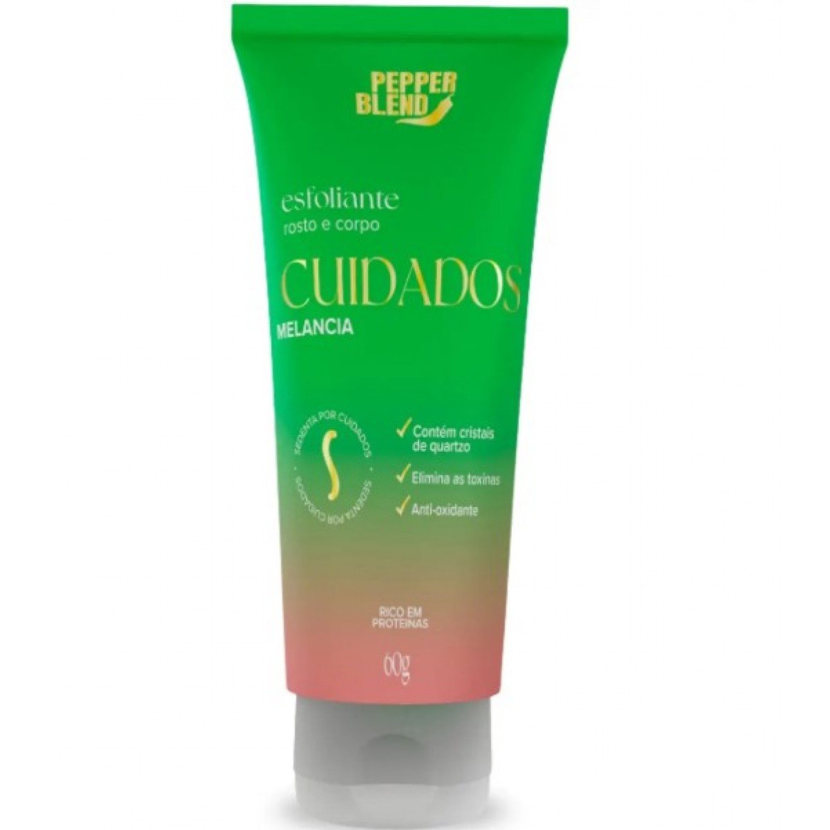 Esfoliante para Rosto e Corpo Sedenta por Cuidados 60g Pepper Blend - Melancia