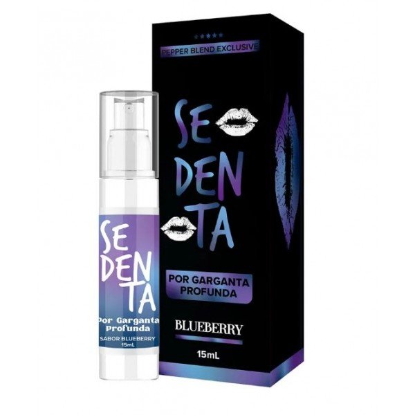 Sedenta por Garganta Profunda Dessensibilizante Oral Extra Forte 18ml Pepper Blend - Blueberry 
