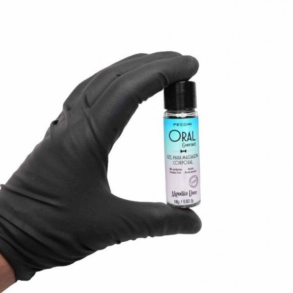 Mini Oral Gourmet Sabor No Amor 18G Pessini - ALGODÃO DOCE