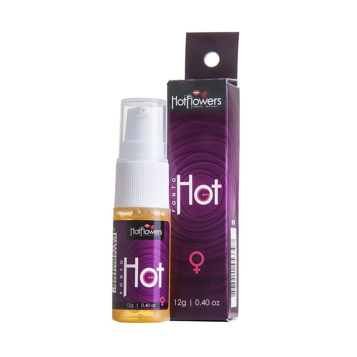 Gel Ponto G Hot - Hot Flowers - Chamas do Prazer Sex Shop