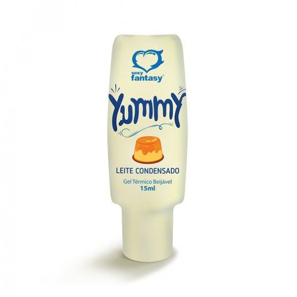 GEL TÉRMICO HOT YUMMY BEIJÁVEL 15ML SEXY FANTASY - Leite Condensado GEL TÉRMICO HOT YUMMY BEIJÁVEL 15ML SEXY FANTASY - Leite Condensado