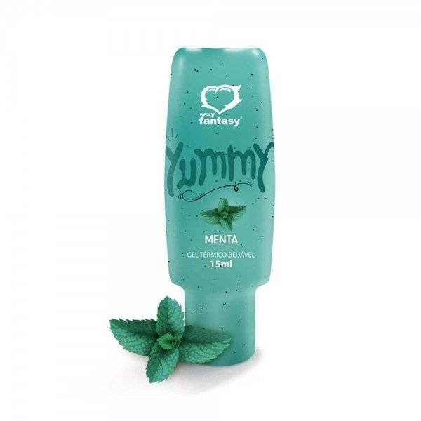GEL TÉRMICO HOT YUMMY BEIJÁVEL 15ML SEXY FANTASY - MENTA GEL TÉRMICO HOT YUMMY BEIJÁVEL 15ML SEXY FANTASY - MENTA