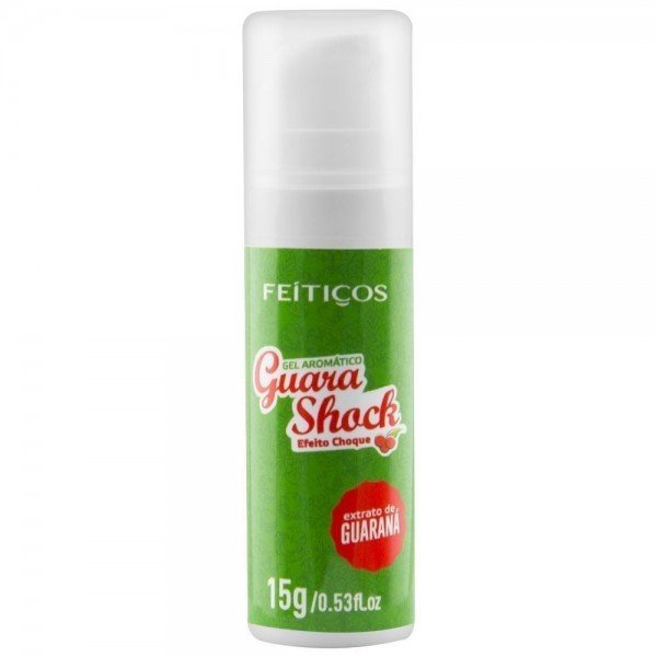 GUARA SHOCK GEL ELETRIZANTE AROMÁTICO 15G FEITIÇOS GUARA SHOCK GEL ELETRIZANTE AROMÁTICO 15G FEITIÇOS