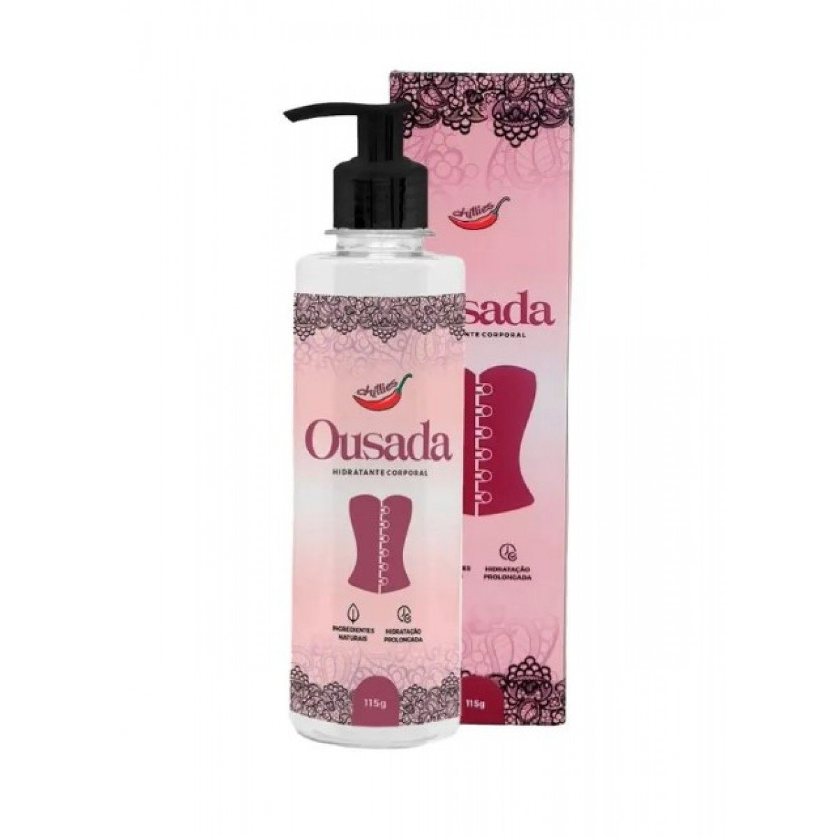 Ousada Hidratante Corporal 115ml Chillies Ousada Hidratante Corporal 115ml Chillies