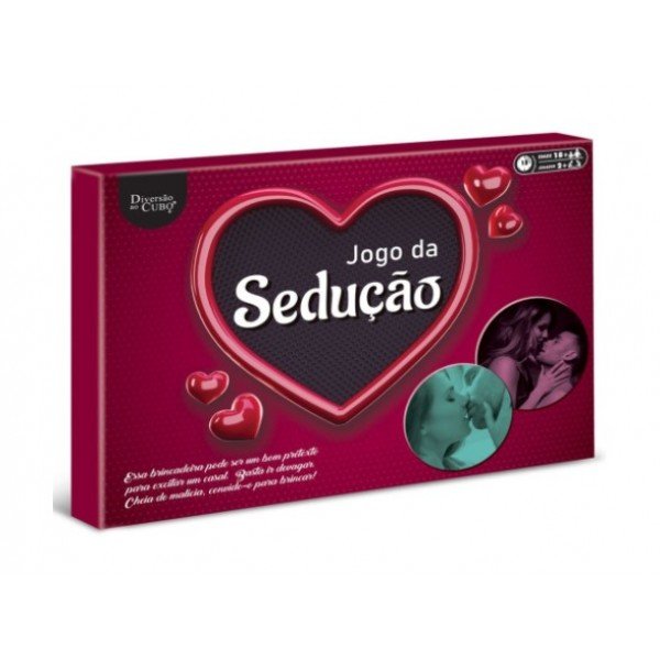 Jogo Tabuleiro Sedução com Dados Diversão ao Cubo