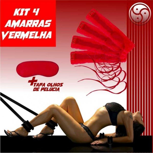 KIT 4 AMARRAS VERMELHO KIT 4 AMARRAS VERMELHO