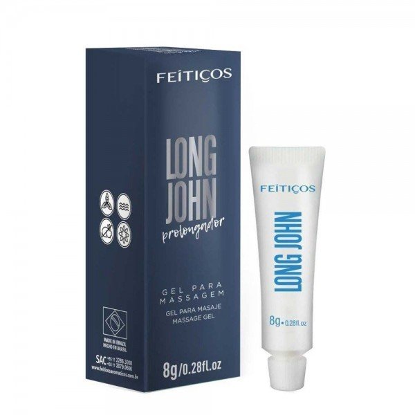 LONG JOHN PROLONGADOR DE EREÇÃO 8G POP FEITIÇOS LONG JOHN PROLONGADOR DE EREÇÃO 8G POP FEITIÇOS