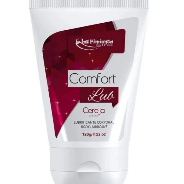Lubrificante Comfort Lub Beijável à Base De água 120g La Pimienta – Cereja