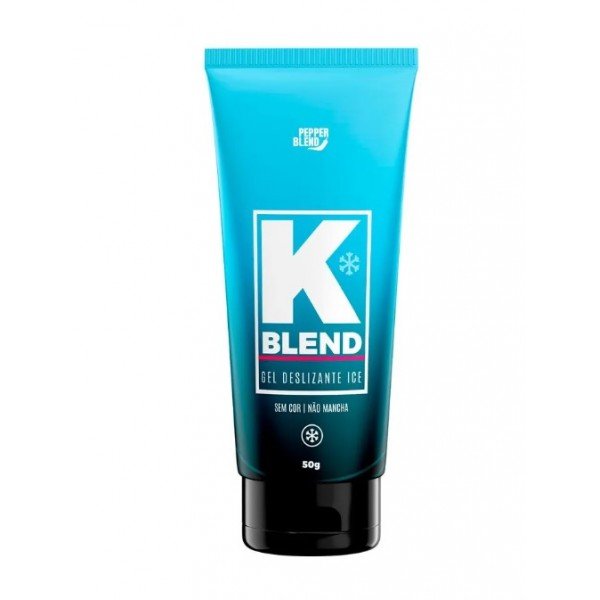 Lubrificante K Blend Ice Gel Deslizante 50g Pepper Blend Lubrificante K Blend Ice Gel Deslizante 50g Pepper Blend