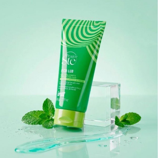 Pico Lub By Ste Prazer Gel Deslizante Beijável 65g INTT - Menta Pico Lub By Ste Prazer Gel Deslizante Beijável 65g INTT - Menta