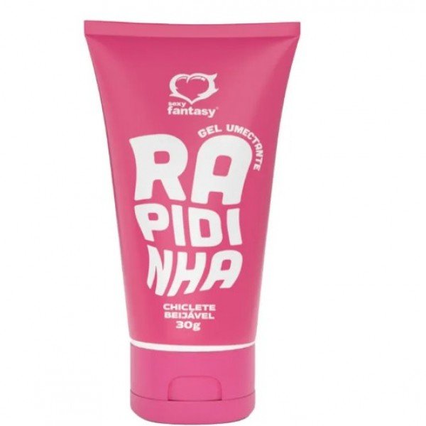 Lubrificante Íntimo Beijável Rapidinha 30g Sexy Fantasy - Chiclete