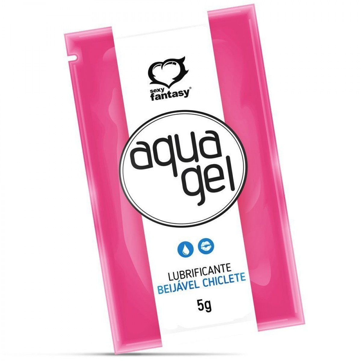 LUBRIFICANTE SACHÊ BEIJÁVEL 5G SEXY FANTASY - CHICLETE - Chamas do Prazer Sex Shop LUBRIFICANTE SACHÊ BEIJÁVEL 5G SEXY FANTASY - CHICLETE - Chamas do Prazer Sex Shop