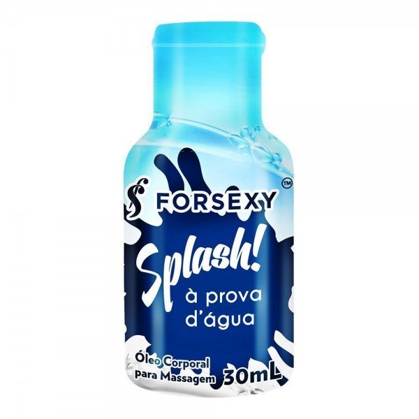 LUBRIFICANTE SPLASH Á PROVA D'ÁGUA - 30ML - FOR SEXY LUBRIFICANTE SPLASH Á PROVA D'ÁGUA - 30ML - FOR SEXY
