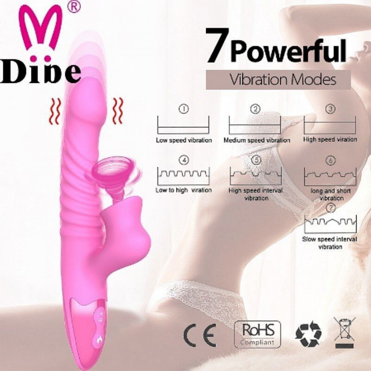 Massageador Christal - Dibe - Chamas do Prazer Sex Shop