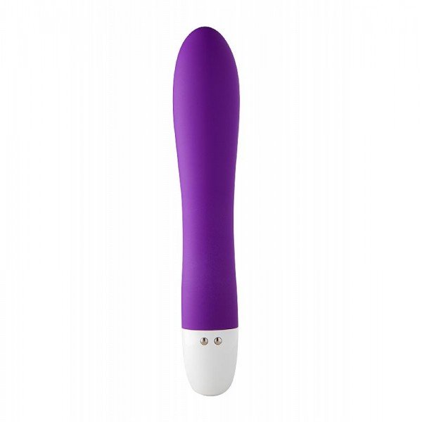 Massageador de Ponto G com Vibro Recarregável - Maig - Roxo Massageador de Ponto G com Vibro Recarregável - Maig - Roxo