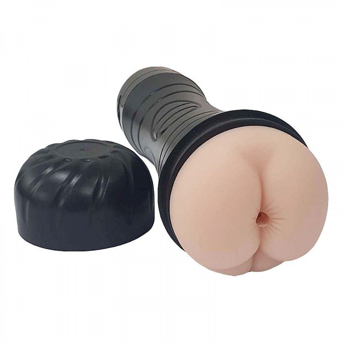 Masturbador Ânus com Vibrador em Cyberskin - Lanterna Ânus - SI