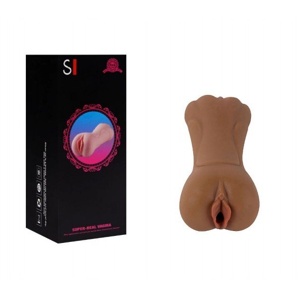 MASTURBADOR CYBERSKIN DUPLA VAGINA MAIG SEXY IMPORT - MARROM MASTURBADOR CYBERSKIN DUPLA VAGINA MAIG SEXY IMPORT - MARROM