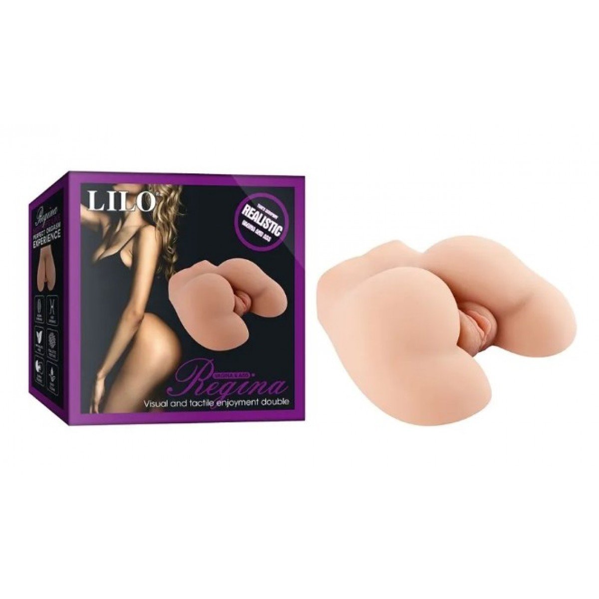 Lilo Regina Masturbador Masculino em Formato de Bunda, Vagina e Ânus - Com Vibro - Vip Mix Lilo Regina Masturbador Masculino em Formato de Bunda, Vagina e Ânus - Com Vibro - Vip Mix