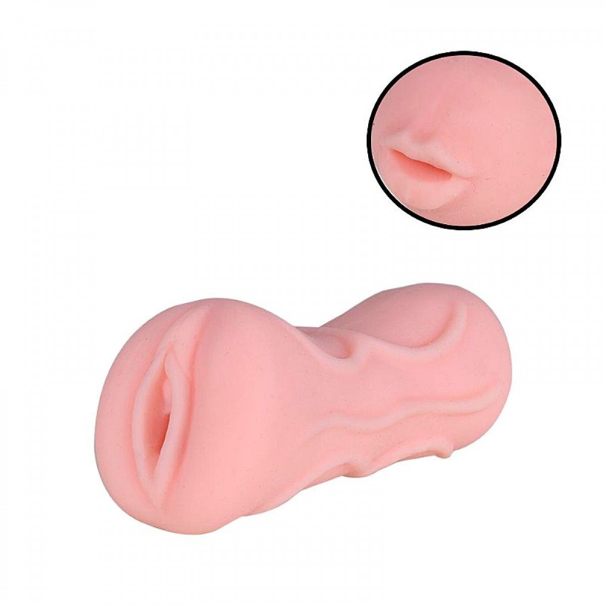 Masturbador Masculino em Cyberskin - Formato Boca e Vagina - Maig - Chamas do Prazer Sex Shop